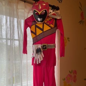 Girls 7/8 pink Dino charge costume